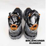 کفش کتونی بالنسیاگا رانر مشکی نارنجی Balenciaga Runner Black Orange - Image 3