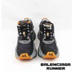 کفش کتونی بالنسیاگا رانر مشکی نارنجی Balenciaga Runner Black Orange - Image 4