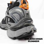 کفش کتونی بالنسیاگا رانر مشکی نارنجی Balenciaga Runner Black Orange - Image 5