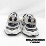 کفش کتونی بالنسیگا کارگو سفید خاکستری مشکی Balenciaga Cargo White/Grey - Image 2