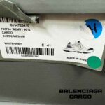 کفش کتونی بالنسیگا کارگو سفید خاکستری مشکی Balenciaga Cargo White/Grey - Image 6