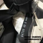 کفش ریک اونز جئوباسکت مشکی Rick Owens Geobasket Black - Image 7