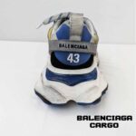 کفش کتونی بالنسیگا کارگو سفید خاکستری آبی Balenciaga Cargo White/Grey/Blue - Image 7