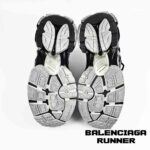 کفش کتونی بالنسیاگا رانر مشکی نقره ای Balenciaga Runner Black/Silver - Image 6
