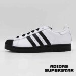 کفش کتونی آدیداس سوپراستار 2 سفید مشکی Adidas Superstar II White Black - Image 2