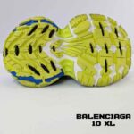 کتونی بالنسیاگا تن ایکس ال ترینرز سفید آبی زرد Balenciaga 10XL Trainers White Blue Yellow - Image 6