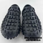 اسلیپر بالنسیاگا دیفندر مشکی Balenciaga Defender Clogs Black - Image 3