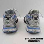 کفش کتونی بالنسیاگا رانر آبی سفید مشکی Balenciaga Runner Blue White Black - Image 5