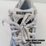 کفش کتونی بالنسیاگا رانر آبی سفید مشکی Balenciaga Runner Blue White Black - Image 7
