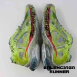 کفش کتونی بالنسیاگا رانر گرافیتی سفید زرد Balenciaga Runner Graffiti White Yellow - Image 3