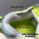 کفش کتونی بالنسیاگا رانر گرافیتی سفید زرد Balenciaga Runner Graffiti White Yellow - Image 8