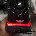 کفش کتونی بالنسیاگا رانر مشکی ال ای دی Balenciaga Runner LED Black - Image 3