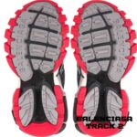 کفش کتونی بالنسیاگا ترک 2 مشکی قرمز خاکستری Balenciaga Track 2 Multicolor Black Red Grey - Image 3