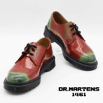 کفش دکتر مارتنز 1461 قرمز Dr. Martens 1461 3-Eye Supreme Red - Image 4