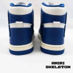 کتونی امیری اسکلت ساق بلند آبی سفید