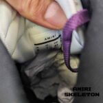 کتونی امیری اسکلت ساق بلند بنفش زرد سفید Amiri Skel Hi Top Purple Yellow White - Image 11