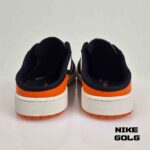 اسلیپر نایک ایر جردن گلف مشکی نارنجی Nike Air Jordan Mule Golf - Image 12