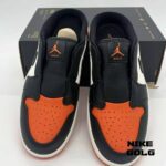اسلیپر نایک ایر جردن گلف مشکی نارنجی Nike Air Jordan Mule Golf - Image 3