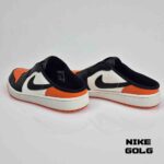 اسلیپر نایک ایر جردن گلف مشکی نارنجی Nike Air Jordan Mule Golf - Image 10