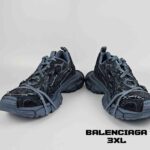 کتونی بالنسیاگا 3XL آبی جیر Balenciaga 3XL Blue Jean Sneakers - Image 8