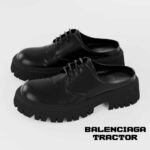 اسلیپر بالنسیاگا تراکتور مشکی Balenciaga Slipper tractor black - Image 6