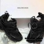 کتونی بالنسیاگا ترک 1 ال ای دی مشکی Balenciaga Track 1 LED Black - Image 7