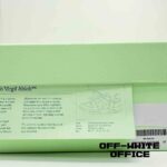 کتونی آف وایت ساق کوتاه سفید مشکی سبز OFF-WHITE Out Of Office Sneaker White Black Green - Image 10