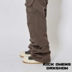 شلوار کارگو ریک اونس دارک شدو قهوه ای Rick Owens DRKSHDW Stefan Cargo - Image 13