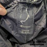 شلوار ریک اونز دارک شدو چمپیون نایلون نقره ای Rick Owens x Champion Nylon Metallic Silver - Image 8