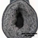 نیم بوت بالنسیاگا آلاسکا جیر مشکی Balenciaga Alaska Low Suede Black - Image 3