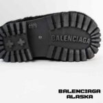 بوت بالنسیاگا آلاسکا برفی مشکی پشمی Balenciaga Alaska Snow Black - Image 16
