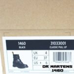 بوت دکتر مارتنز مدل 1460 زنانه سگک دار مشکی Dr. Martens 1460 Buckle Pull Up Black - Image 8