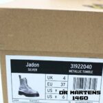 بوت دکتر مارتنز مدل 1460 زنانه نقره ای Dr. Martens 1460 Jadon Silver Metallic - Image 5