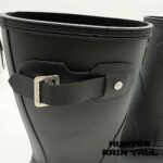بوت هانتر زنانه ساق کوتاه مشکی مات Hunter Original Rain Women's Boots Black - Image 15