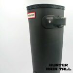 بوت هانتر زنانه ساق بلند مشکی مات Hunter Original Rain Women's Boots Black - Image 12