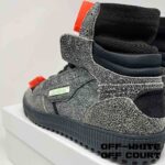 کتونی آف وایت آف کورت مشکی خاکستری Off-White 3.0 Off Court Sneakers Black Grey - Image 4