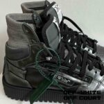 کتونی آف وایت آف کورت فول مشکی Off-White 3.0 Off Court Sneakers Full Black - Image 7