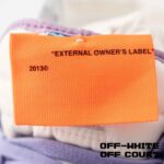 کتونی آف وایت آف کورت سفید بنفش Off-White 3.0 Off Court Sneakers White Purple - Image 6