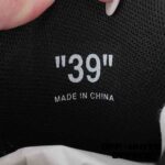 کتونی آف وایت اوت آف آفیس پاندا مشکی سفید Off-White Out of Office Panda Black White - Image 3