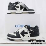 کتونی آف وایت اوت آف آفیس پاندا مشکی سفید Off-White Out of Office Panda Black White - Image 5