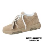کتونی آف وایت اوت آف آفیس جیر قهوه ای Off-White Out of Office Brown - Image 5